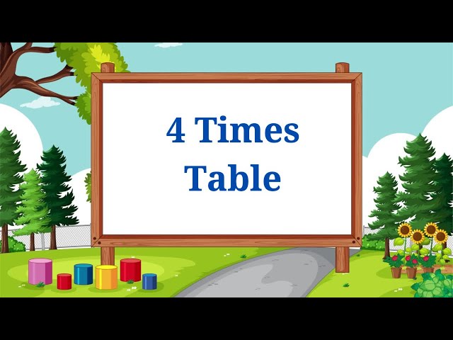 Math Tips and Tricks | 4 Times Table | 3 Fast, fun and easy way to learn