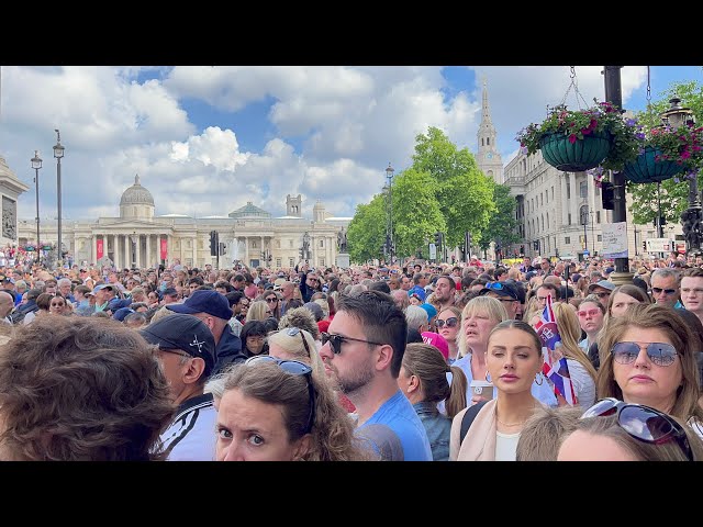 Royal Family Arrive for Queen Platinum jubilee | London Celebration Queen Jubilee | London Walk