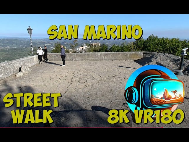 06 San Marino Static For those who just want to enjoy the view and the sounds 8K 4K VR180 3D Travel