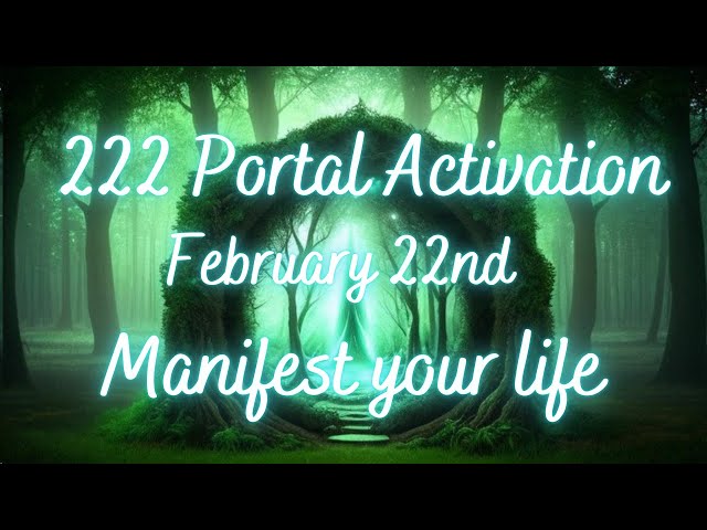 222 portal activation to manifest abundance & wellbeing. 22nd February 2025. Reiki guided meditation