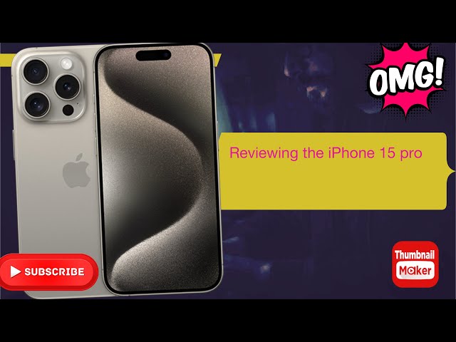 iPhone 15 Pro - THE FUTURE OF PHONES