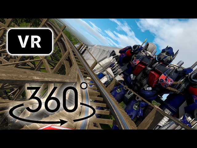 ▶VR 360° TRANSFORMERS #3 ROLLER COASTER 360🔥│360 VIDEO│EXTREME ROLLER COASTERS│VIDEO 360