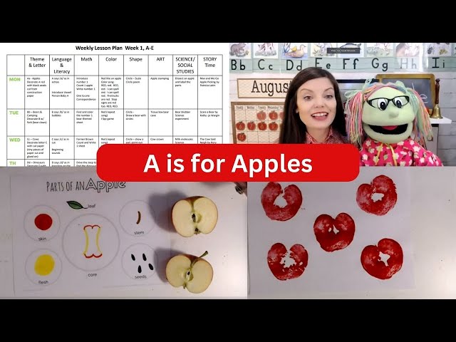 A is for Apples | COMPLETE Pre-K | Back to School | Session 1, DAY 1