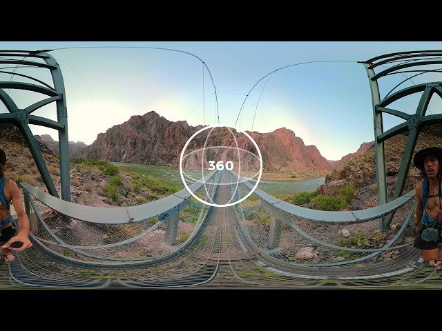 Silver Bridge across the Colorado River 360