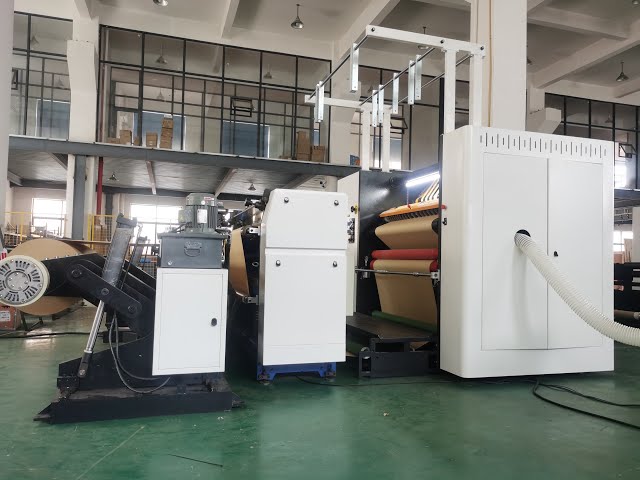 High Speed Kraft Paper Jumbo Roll Slitting Rewinding Machine