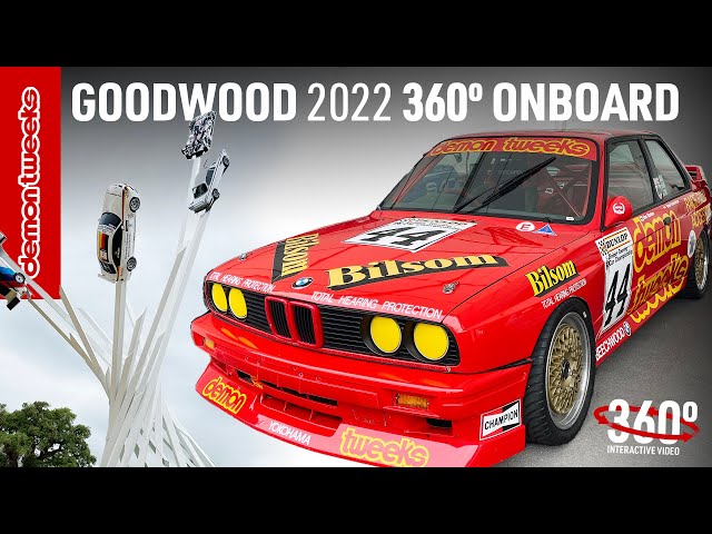 Demon Tweeks BMW E30 M3 Goodwood Festival of Speed 2022 - 360º Interactive Video