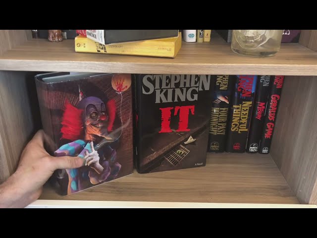 BOOKSHELF TOUR: MY STEPHEN KING BOOK COLLECTION PART 1