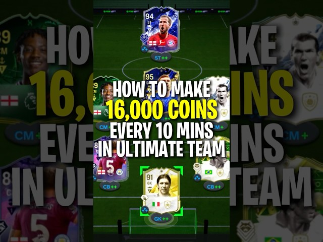 HOW TO GET COINS FAST IN FC 25!  #fc25 #fifa #eafc