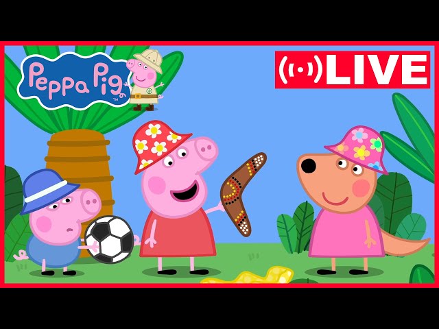 🔴 Watch live as Peppa Travels the Globe | Travel with Peppa