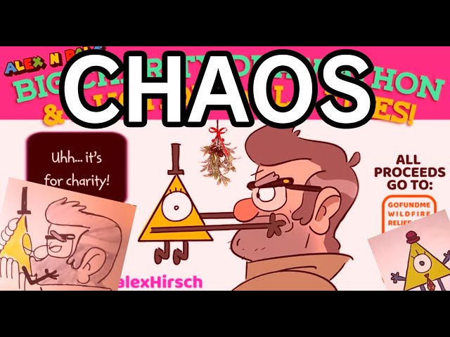 Alex Hirsch's charity livestream being chaotic and unhinged (part 1)