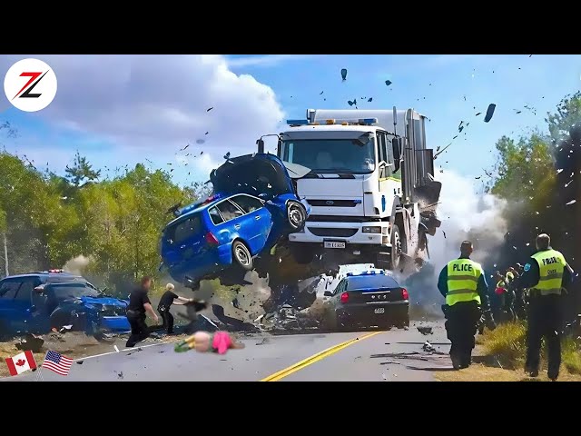 90 SHOCKING Moments High-Speed Police Chases Of Ultimate Car Crashes On Road Got Instant Karma !