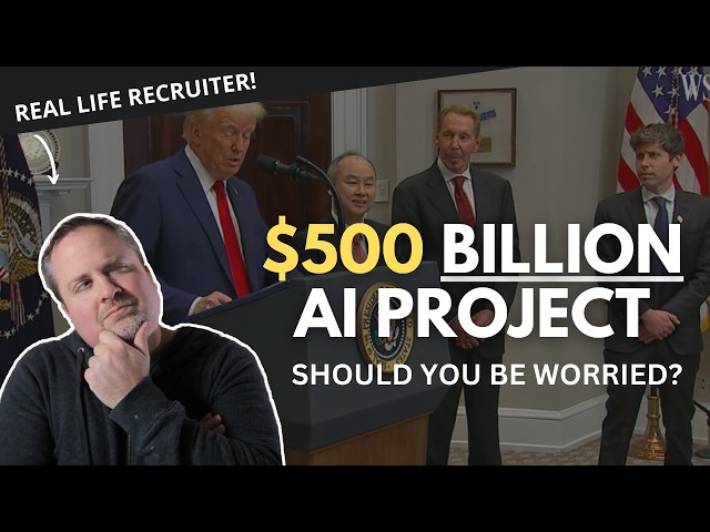 Stargate - $500 Billion AI Project That Could Alter Your Career