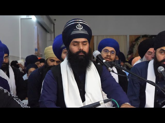 ਨਿਜ ਘਰਿ ਸੂਤੜੀਏ & ਲਾਵਾਂ - Bhai Pritpal Singh Ji - Akj Edmonton Shaheedi Samagam Rainsabai 27 Dec 2024