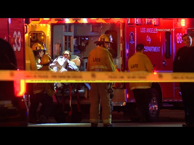 Driver Hits LAPD Car And Causes Multi-Vehicle Crash In South LA