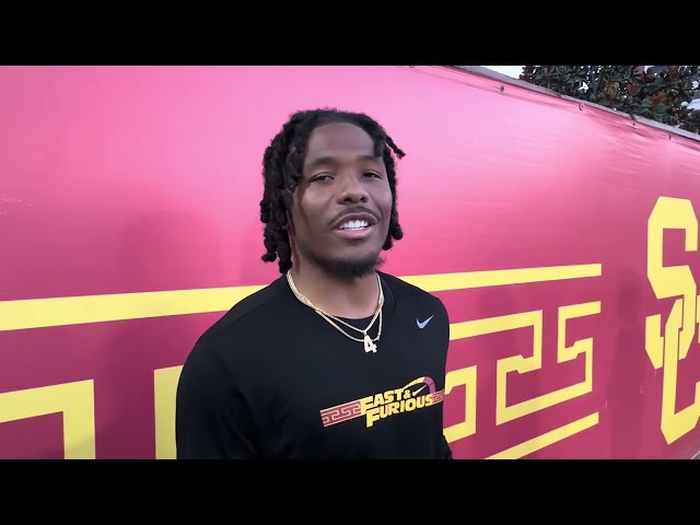 USC safety Max Williams talks about Alex Grinch is firing in the challenges ahead at Oregon