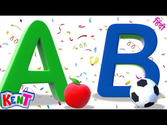 ABC Phonics Song | Toddler Learning Video & Kids Songs | Ek Chota Kent