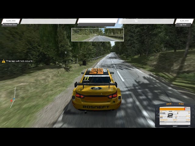 RaceRoom Racing Experience Rally Single player - GamePlay PC 1080p | Mini Gaming