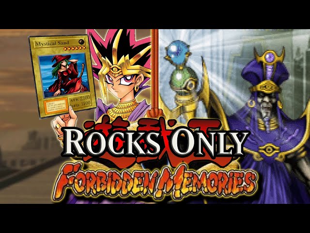 Can You Beat Yu-Gi-Oh! Forbidden Memories Using A Rock Only Deck?