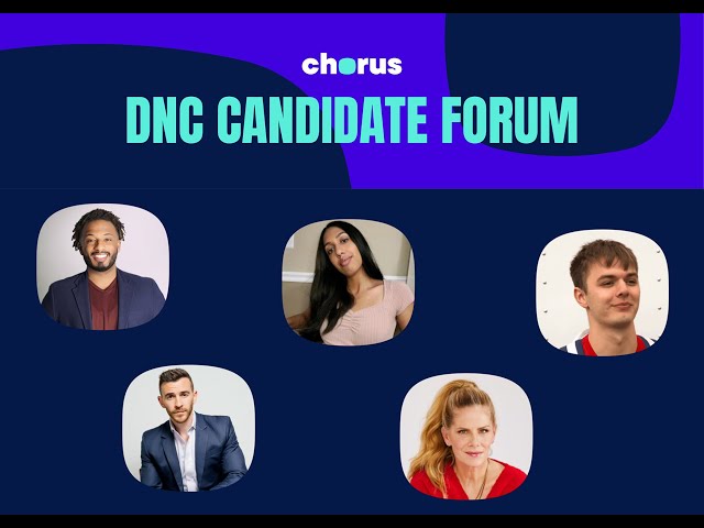 LIVE: DNC chair DEBATE hosted by creators