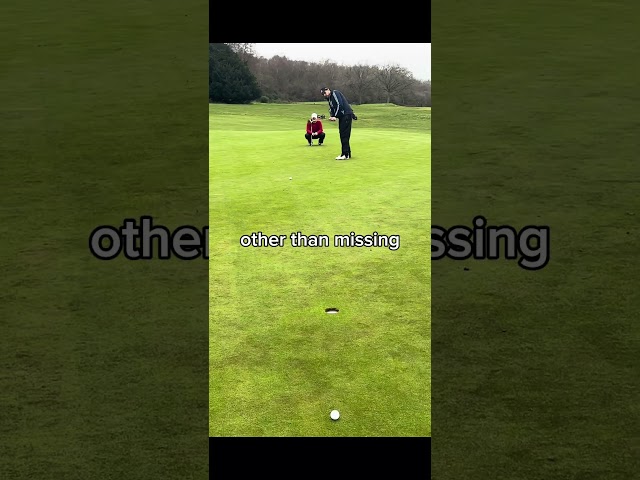 Other than missing the line & speed, that was a great putt. #golf #birdie #golfswing #golfer