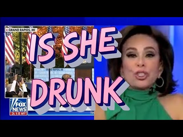 The Five Fox News "Is Judge Jeanine Sober? Defends Tired, Washed-Up DONOLD Trump "