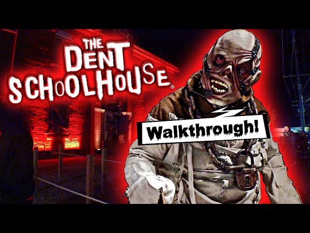 He Smashed Our Pumpkins! (Part 2) + The Dent Schoolhouse Haunted House Walkthrough