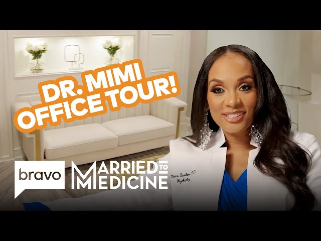 Married to Medicine's Dr. Mimi Gives a Tour of Her Office | Married to Medicine (S11) | Bravo