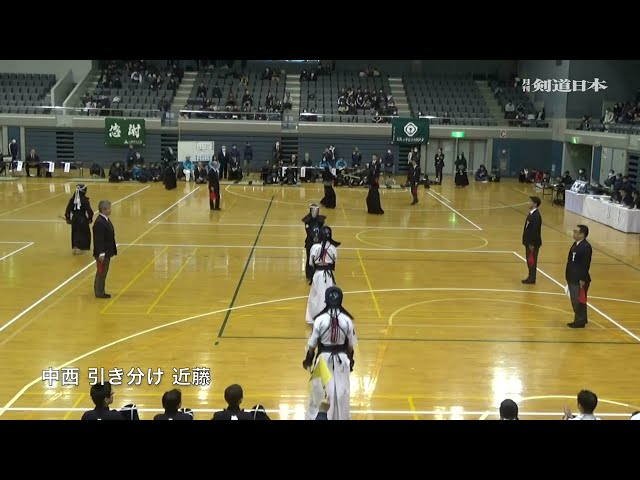 小学生の部 準決勝１（2025年 鬼高剣友会50周年記念大会）