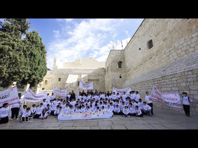 Marcha por la Paz de “Niños sin Fronteras” desde Belén