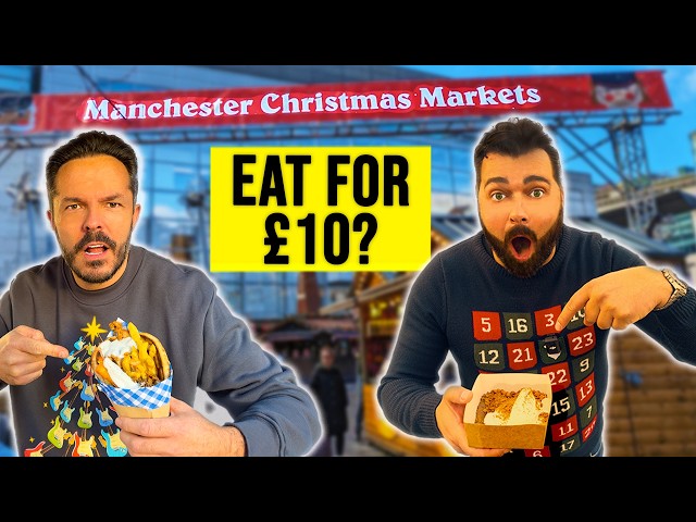 You Won't Believe What I Got for £10 at Manchester Christmas Markets!