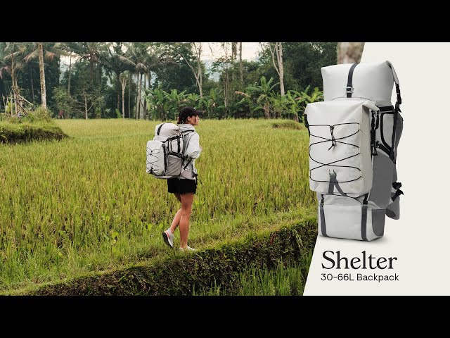 Shelter Backpack: The Limitless Travel Backpack