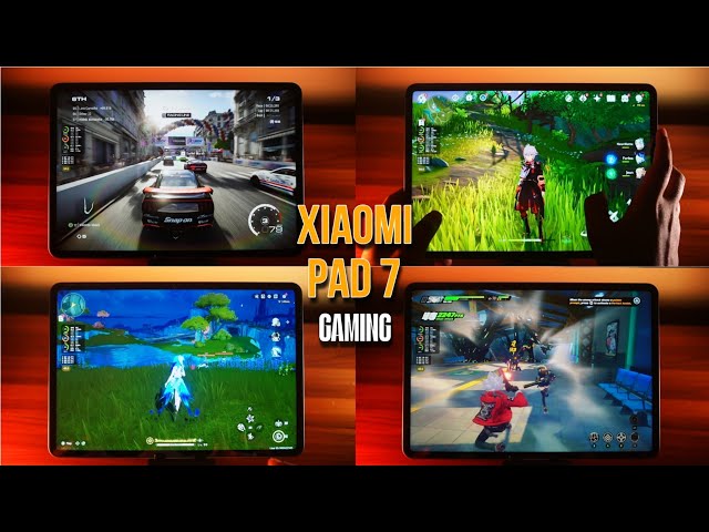 Xiaomi Pad 7 Gaming Review - Wuthering Waves | Genshin Impact | ZZZ | Grid Legends | SD 7+ Gen 3