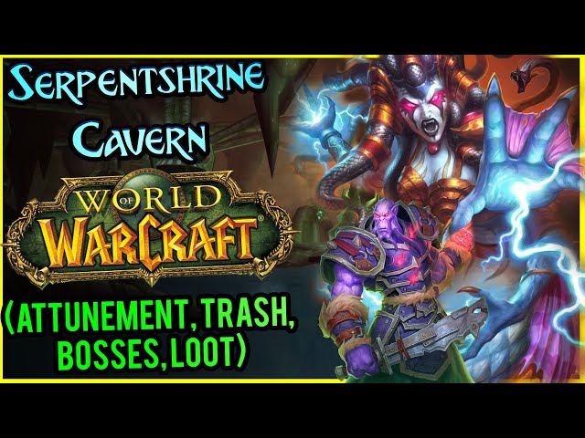 Serpent Shrine Cavern TBC Raid Guide 🐟 DUNGEON DIVES