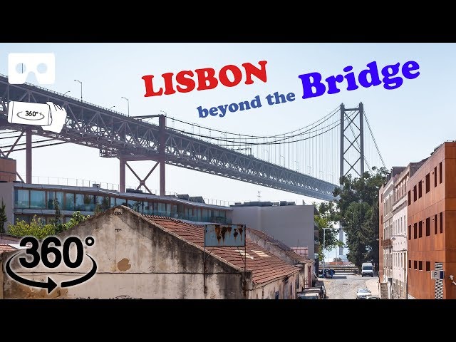 Lisbon discovery: Beyond the Bridge | LX Factory, Belém and Trafaria in 360° | Portugal Vlog Ep04