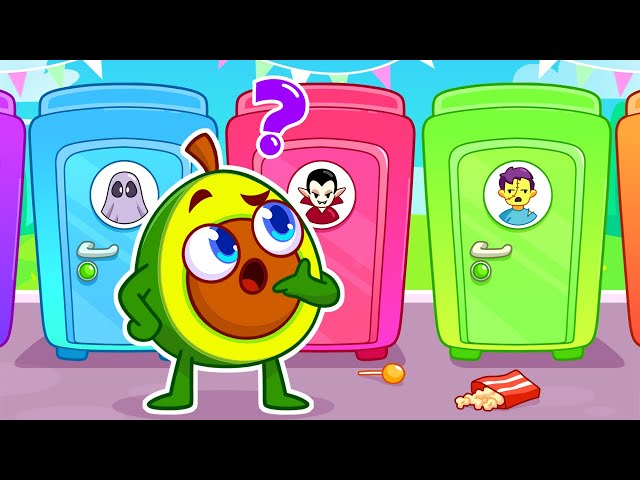 Which Restroom Should Avocado Go To?🚻🚽Best Kids Cartoon by Meet Penny🥑💖