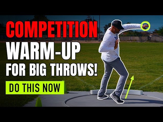 DISCUS AND SHOT PUT - THE BIG THROW "Warm-Up" RECIPE