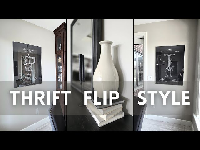 Thrifted Transformations | Upcycling Thrift Store Finds | DIY Decor on a Dime | Modern Neutral Decor