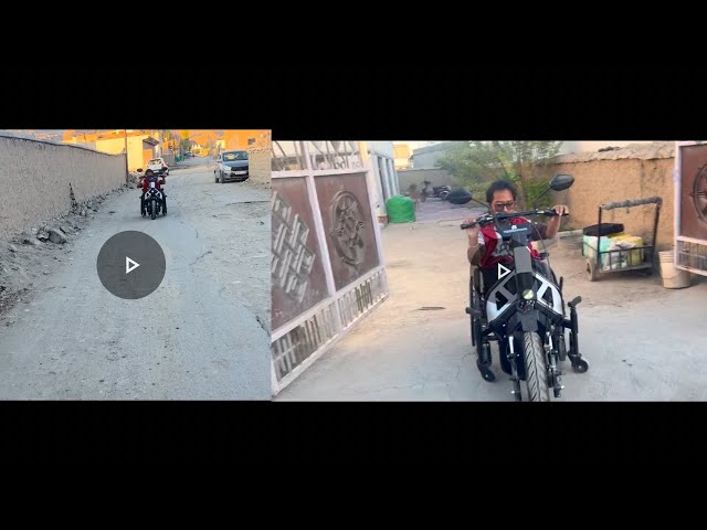 Taking my new e-bike for a spin, sponsored by the Social Office of Leh-Ladakh!