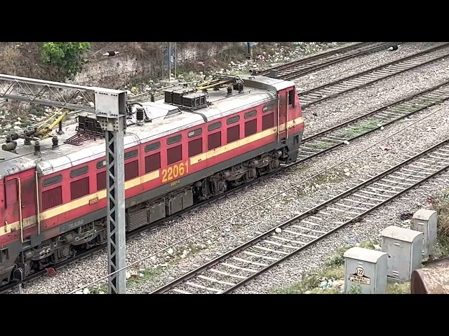 Two Train Crossing Amritsar Outer Cabin #railfans #train