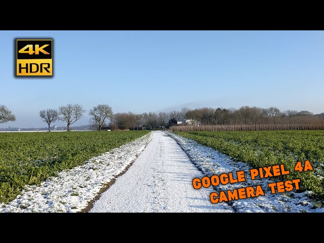 Winter in Lottum (The Netherlands) - Google Pixel 4a Cinematic Video [4K][SDR to HDR - AI]