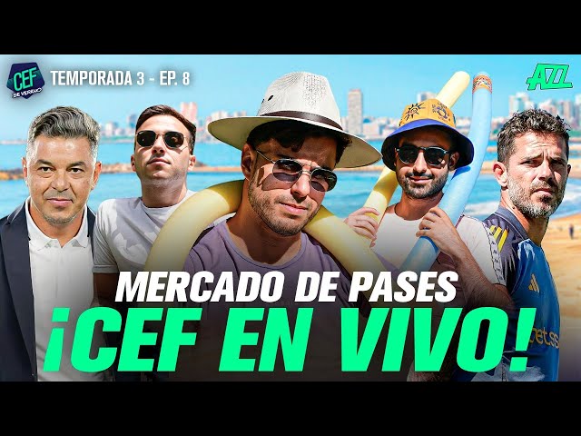 CEF EN VIVO 🚨 S3 EPISODIO 8🔥 FULL MERCADO DE PASES