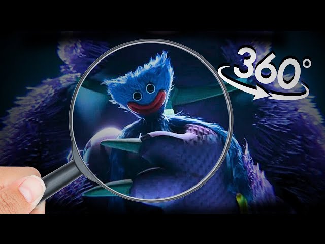 Find Huggy Wuggy From Chapter 3 in 360° VR | 4K