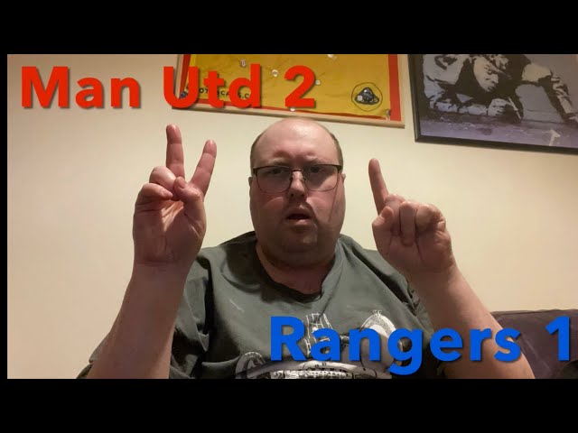 Manchester United Vs Rangers - Live Watch Along | Livestream