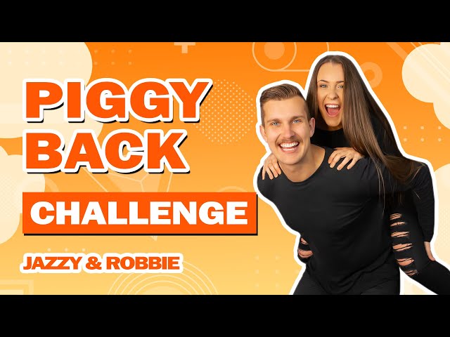 10 min  #PIGGYBACK #CHALLENGE #COUPLE