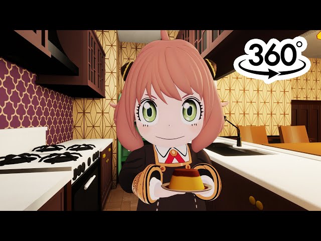 [Welcome to Anya's home] EP01 Who ate my pudding🍮!! SPYxFAMILY🔥✨in 360°︳VR/4K