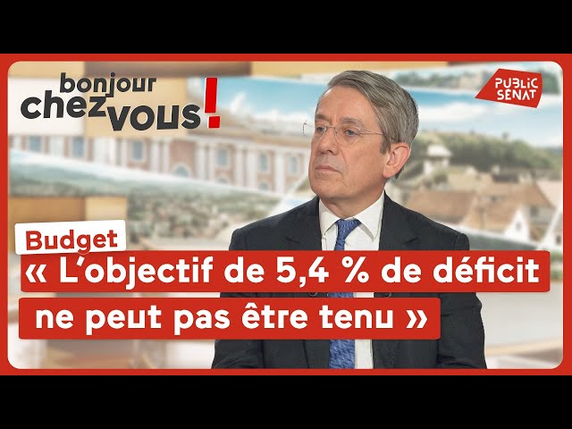 Charles de Courson sur le budget : « L’objectif de 5,4 % de déficit ne peut pas être tenu »