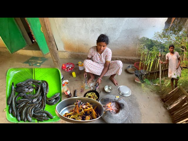 Gilt head fish curry || Tribal method gilt head curry || village tribal life