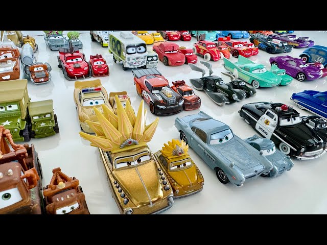 Learn Colors with Disney Pixar Cars Toys | Fun & Learning with Lightening McQueen, Mater, Cruz