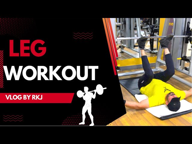 THE BEST LEGS WORKOUT VLOG BY RKJ