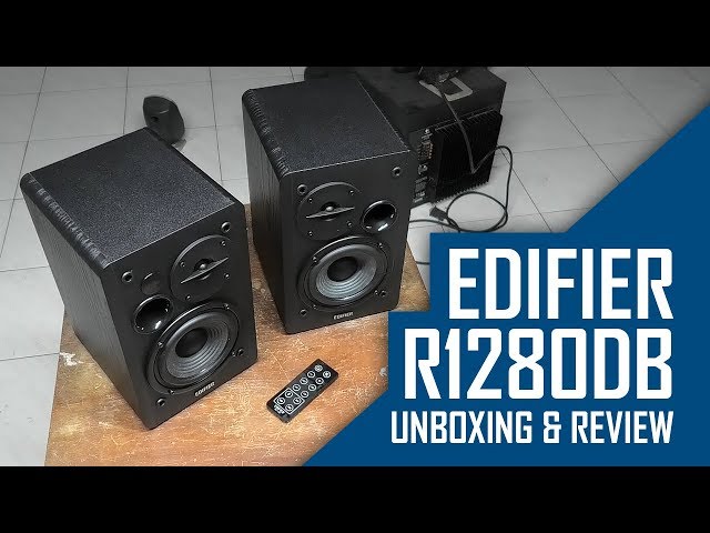 Edifier R1280DB Bookshelf Speakers Unboxing & Review